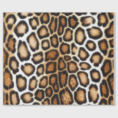 Leopard Geschenkpapier (Flach)