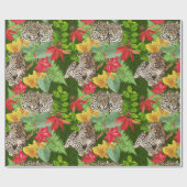 Leopard Geschenkpapier (Flach)
