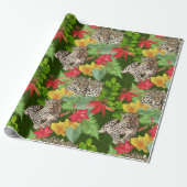 Leopard Geschenkpapier (Ungerollt)