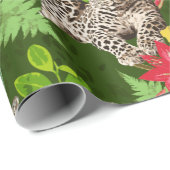 Leopard Geschenkpapier (Rolleneckpunkt)