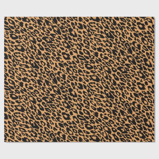 Leopard Geschenkpapier (Flach)