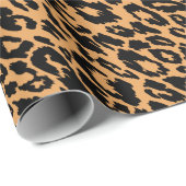 Leopard Geschenkpapier (Rolleneckpunkt)