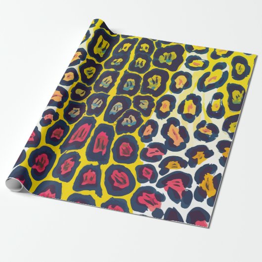 Leopard geschenkpapier (Ungerollt)