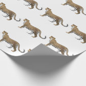 Leopard Geschenkpapier (Ecke)