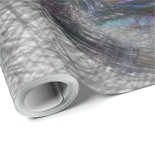 Leopard Geschenkpapier (Rolleneckpunkt)