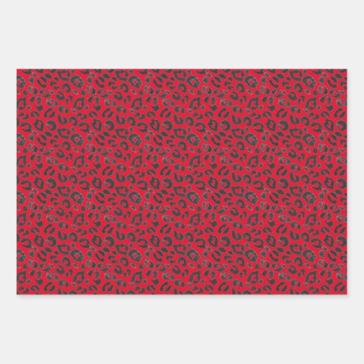 Leopard! Geschenkpapier Set (Vorderseite 3)