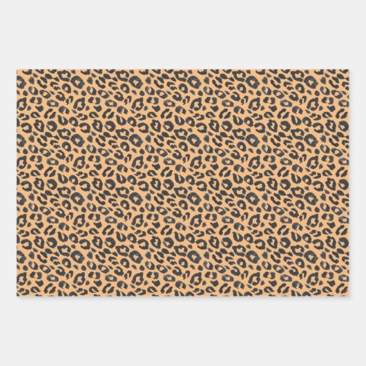 Leopard! Geschenkpapier Set (Vorderseite 2)