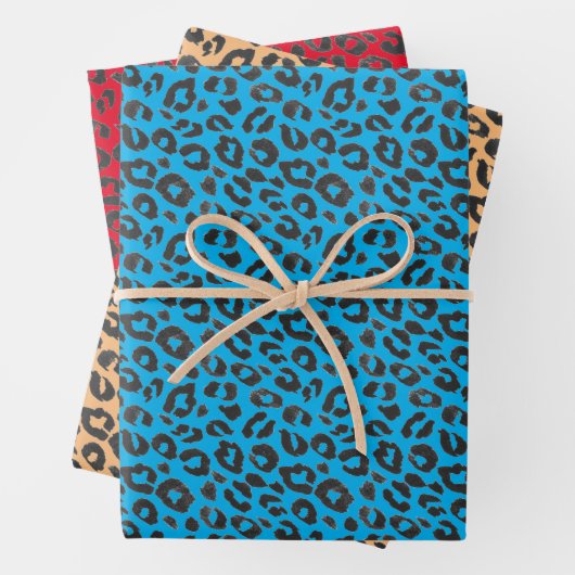 Leopard! Geschenkpapier Set (Beispiel)