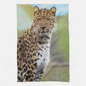 Leopard Geschirrtuch (Vertikal)