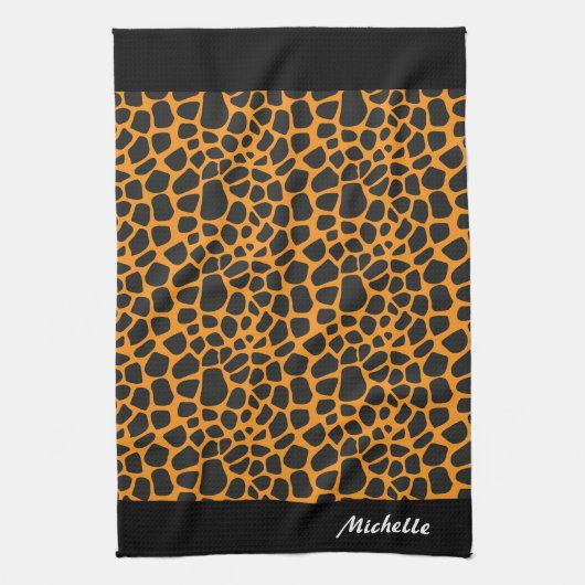 Leopard Geschirrtuch (Vertikal)