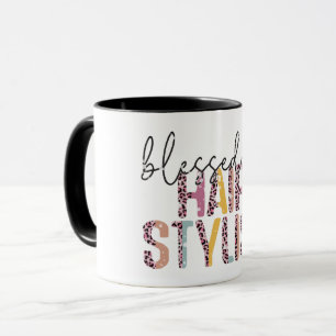Leopard Gesegneter Friseur Tasse
