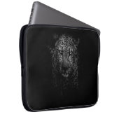 LEOPARD GESICHT LAPTOPSCHUTZHÜLLE (Vorne Rechts)