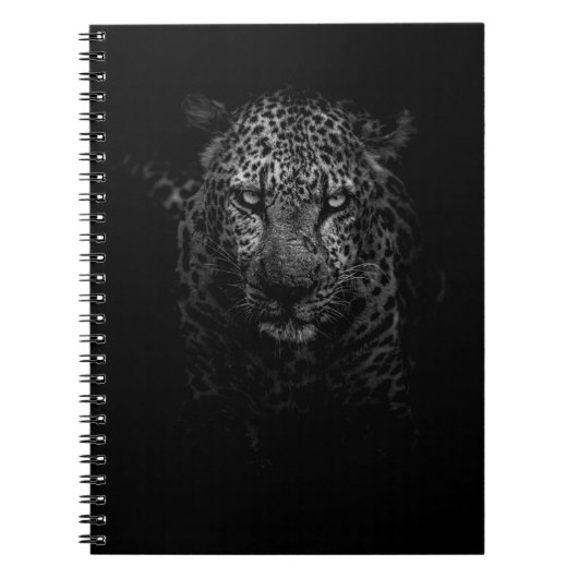 LEOPARD-GESICHT NOTIZBLOCK (Vorderseite)