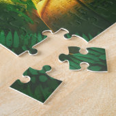 Leopard-Gewächshaus-Ruhe-Sonnenstrahl-Schlummer Puzzle (Seite)