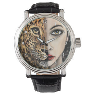 Leopard Girl Watch Armbanduhr