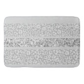 Leopard Glitter Streifen Glam 7 Badematte (Vorderseite)