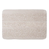 Leopard Glitter Streifen Glam 8 Badematte (Vorderseite)