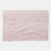 Leopard Glitter Streifen Glamour 10 Geschirrtuch (Horizontal)