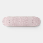 Leopard Glitter Streifen Glamour 10 Skateboard (Horizontal)