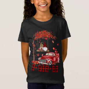 Leopard Gnome MiMi Red Truck Herzstück Tree Valent T-Shirt