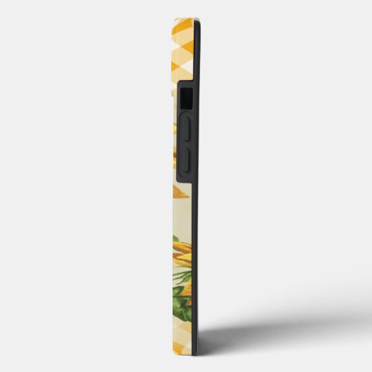 Leopard Gnome Sonnenblumen Case-Mate iPhone Hülle (Rückseite / Links)