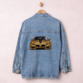 Leopard Gold Performance Coupe — BV-TLG Frontansic Jeansjacke (Hangar)