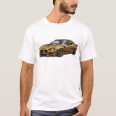 Leopard Gold Performance Coupe — BV-TLG T-Shirt (Vorderseite)