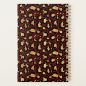 Leopard goldenes Jahr Planer (Rückseite)