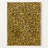 Leopard goldenes Jahr Planer (Rückseite)