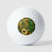 Leopard Golf Balls Golfball (Vorderseite)
