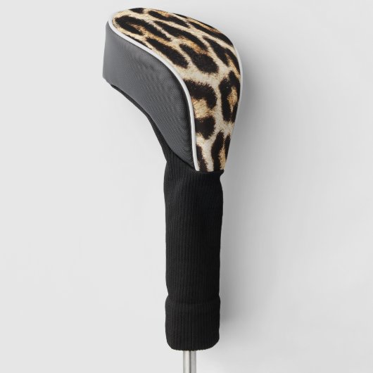 Leopard Golf Headcover (angewinkelt)