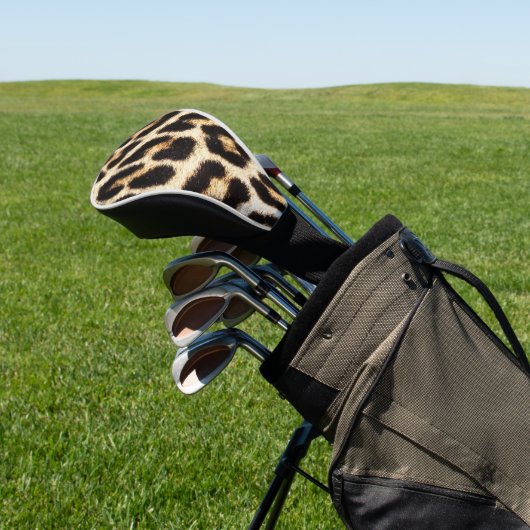 Leopard Golf Headcover (In SItu)