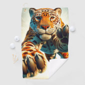 Leopard Golfhandtuch (Insitu)