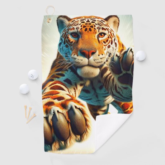 Leopard Golfhandtuch (Insitu)
