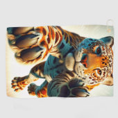 Leopard Golfhandtuch (Horizontal)