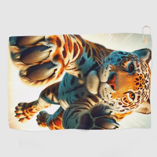 Leopard Golfhandtuch (Horizontal)