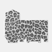 Leopard Gray and Light Gray Print Geschenkschachtel (Ungefaltet)