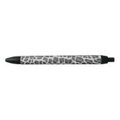 Leopard Gray and Light Gray Print Kugelschreiber (Vorderseite)