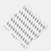 Leopard Gray and Light Gray Silhouette Geschenkschachtel (Ungefaltet)