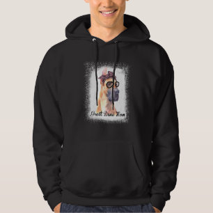 Leopard Great Dane Mama gebleicht Dackel Eigentüme Hoodie