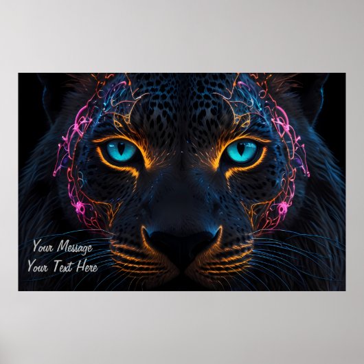 Leopard Guardian Poster (Vorne)