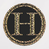 Leopard H Etiketten (Design 2)