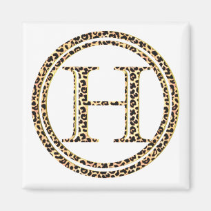 Leopard H Magnet
