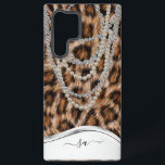 Leopard Handgeschriebener Name Pearl Diamond Neckl Samsung Galaxy Hülle<br><div class="desc">Jeder Glitzer oder Diamanten im Design sind Fotos und simuliert. Dieses Design kann in dem Bereich personalisiert werden, der durch das Ändern des Fotos und/oder Textes zur Verfügung gestellt wird. Sie können auch angepasst werden, indem Sie auf Vorlage personalisieren klicken und dann auf die Schaltfläche klicken, um weitere Optionen anzupassen,...</div>