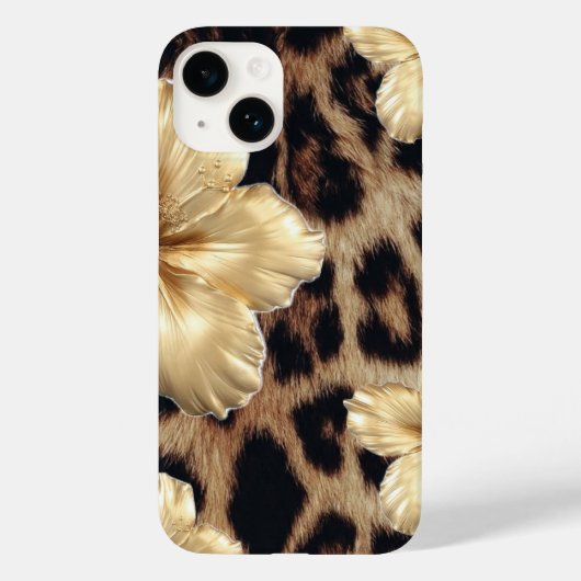Leopard-Handyhülle Case-Mate iPhone Hülle (Rückseite)