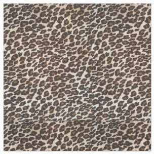 Leopard-Haut-Druck Stoff