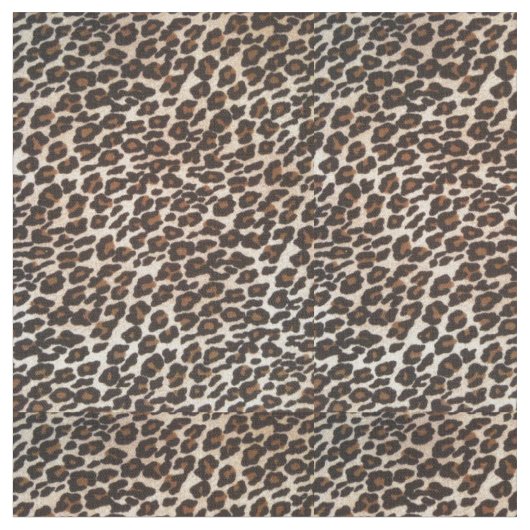 Leopard-Haut-Druck Stoff (Nahaufnahme)