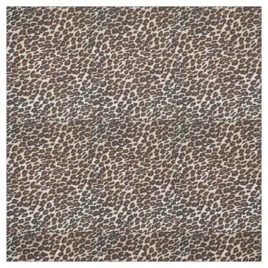 Leopard-Haut-Druck Stoff (Muster)