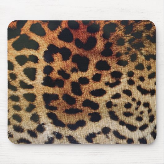 Leopard-Haut Mousepad (Vorne)