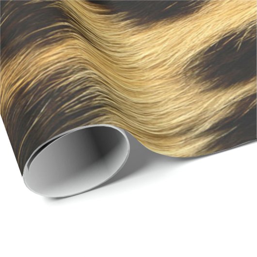 Leopard Hautfarbe Geschenkpapier (Rolleneckpunkt)